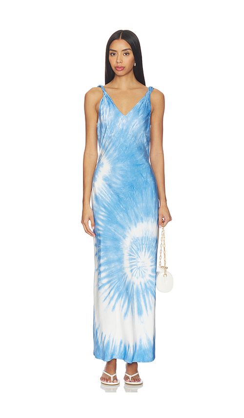 LNA Sicily Tie Dye Dress in Multi. - S also in XS, M
