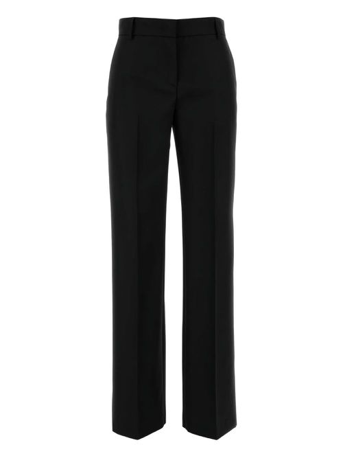 Wool trousers - Black