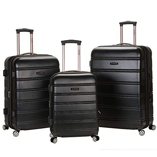 Rockland Melbourne Hardside Expandable Luggage with Spinner Wheels