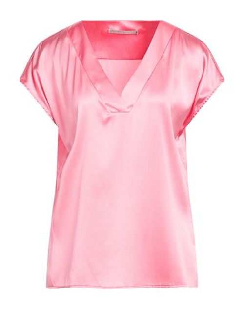 (the Mercer) N. y. Woman Top Pink Size 8 Silk, Elastane
