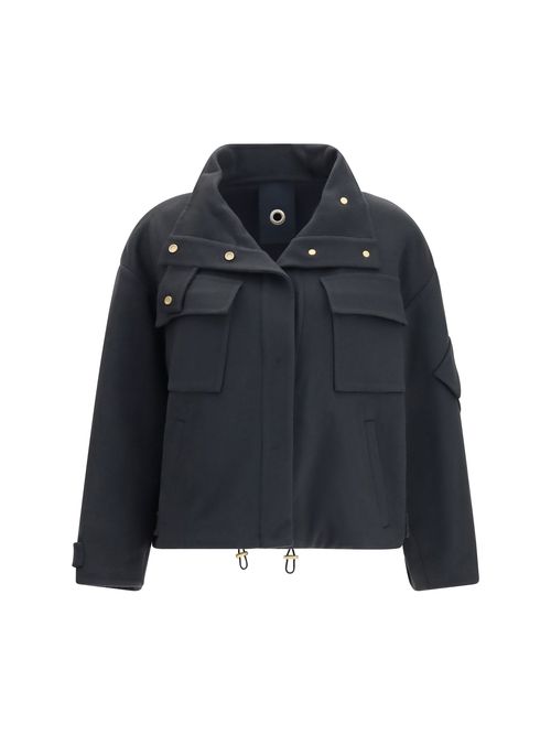 Caban Coat — Black