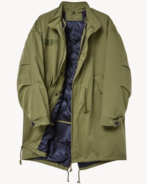 Fish Tail Padding Parka