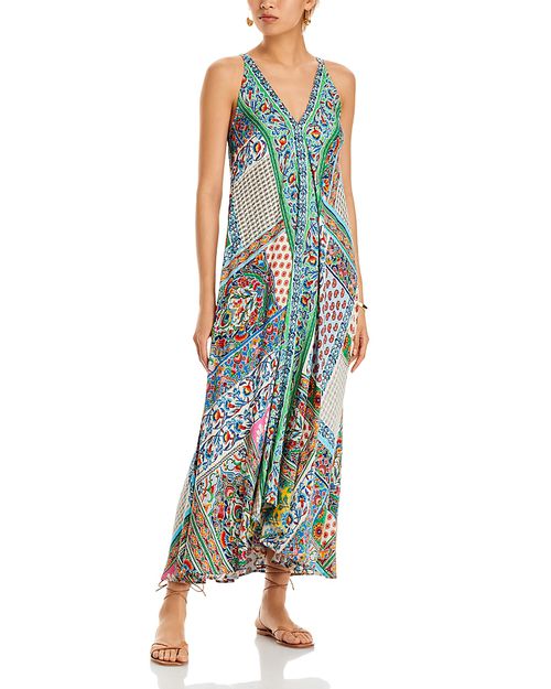 Diskana Eva V Neck Dress