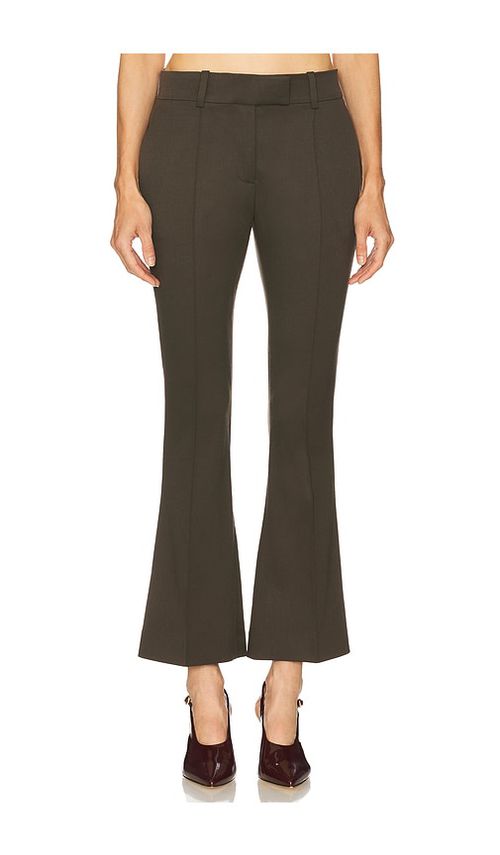 THE ATTICO Wool Long Pant in Brown. - 36 also , 40