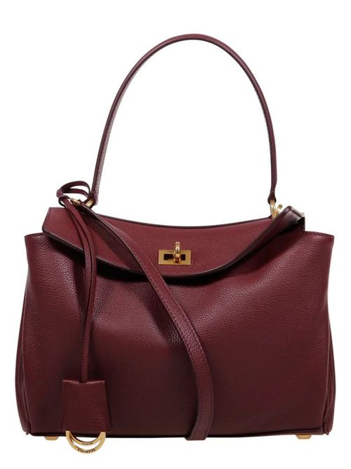 Balenciaga Women's Rodeo Top Handle S in Dkburgundy | 7897792ABV5