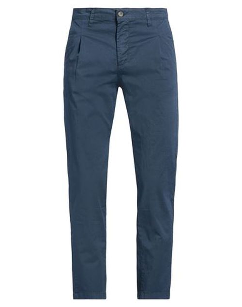 Man Pants Blue Size 28 Cotton, Elastane
