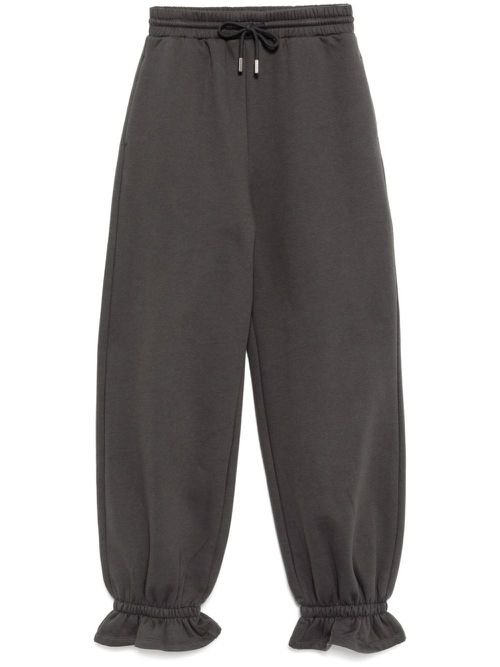Cuff detail sweatpants - Grey