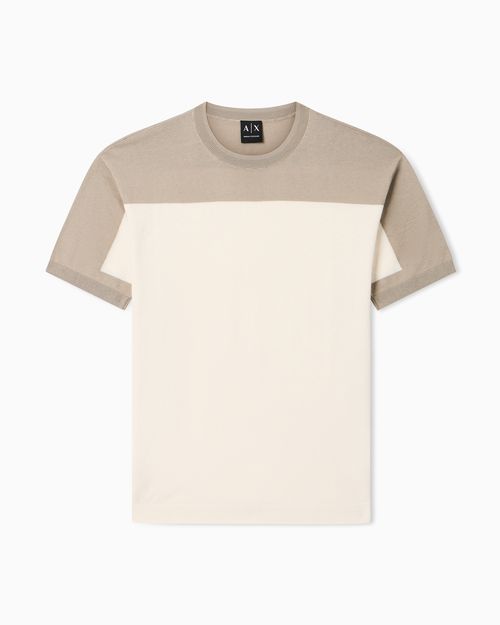 Lightweight linen and cotton knit top