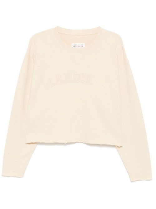Firm fleece sweatshirt - Yellow