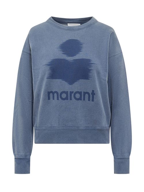 Blue Logo Crew Neck Sweatshirt