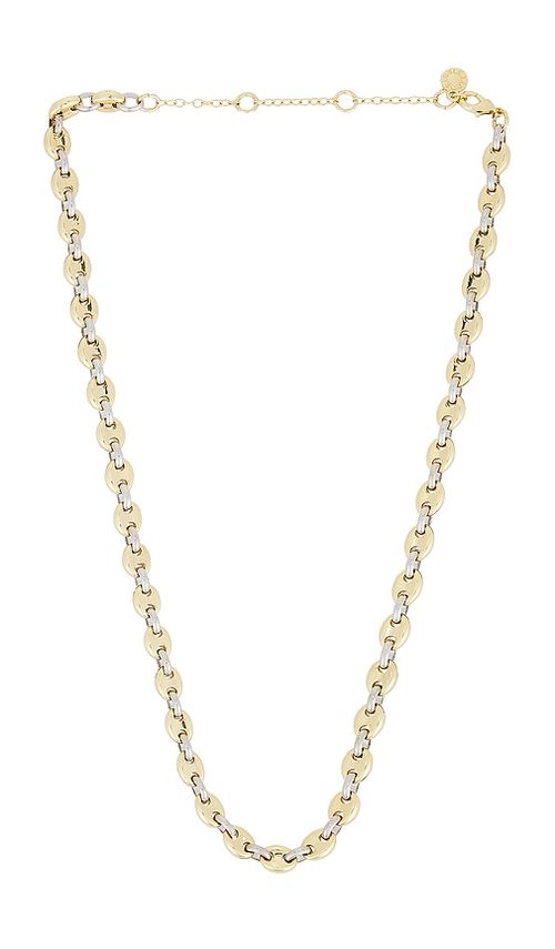 BaubleBar Thalia Necklace in Metallic Gold