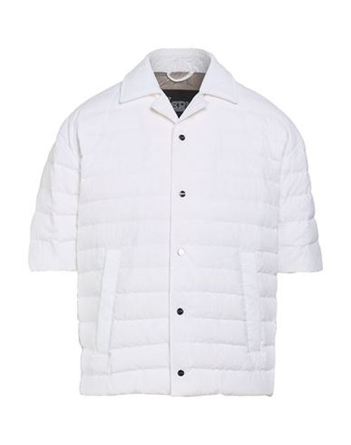 Man Puffer White Size 36 Polyamide