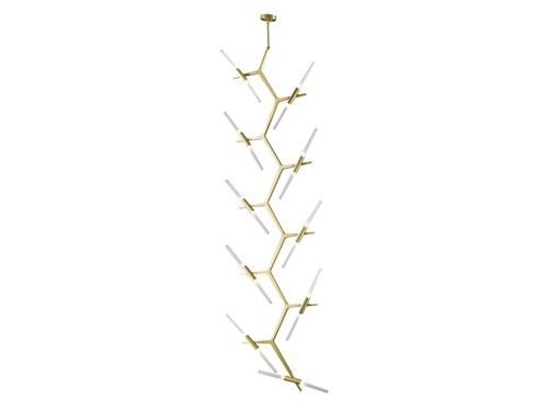 San Vicente 20-Light Chandelier in Brushed Bra