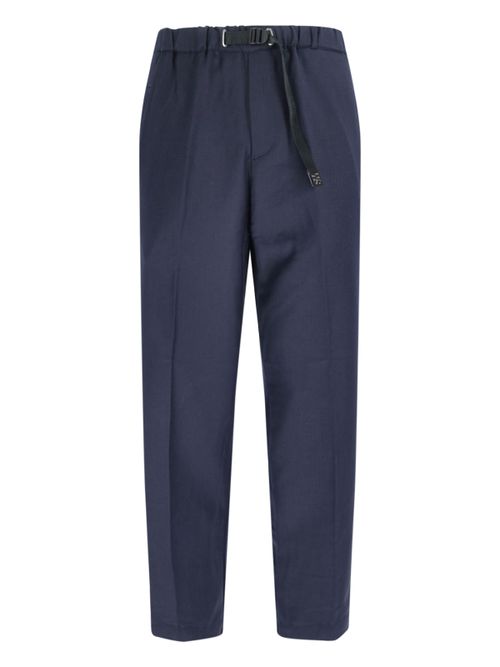 Men's Wool-Blend Stretch Trousers
