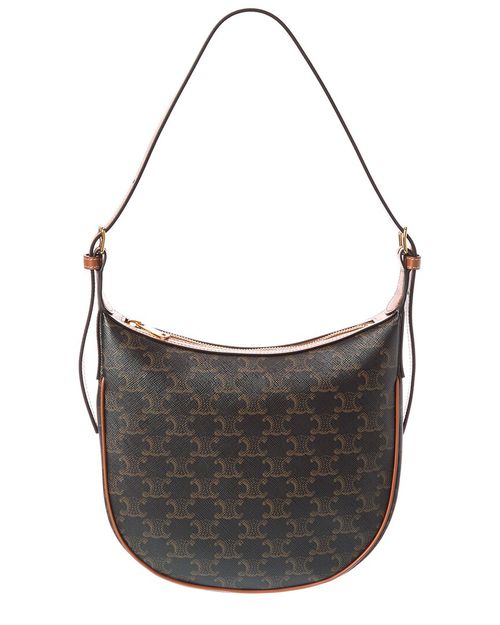 Heloise Small Triomphe Canvas & Leather Shoulder Bag