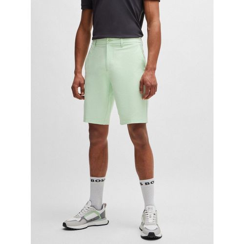 Boss Mens Open Green Commuter Short - 28 Waist