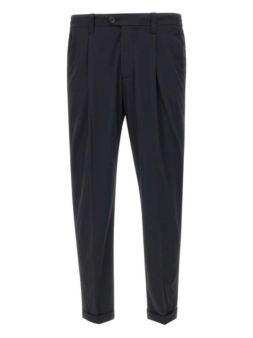 Pleated trousers - Black