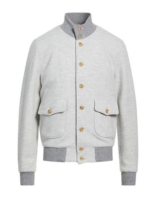 L. b.m. 1911 Man Jacket Light grey Size 36 Virgin Wool, Polyamide