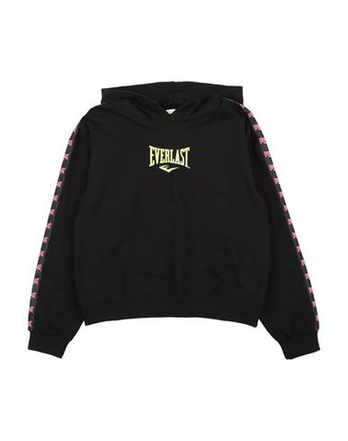 Kid Girl Sweatshirt Black Size 10 Cotton, Lycra