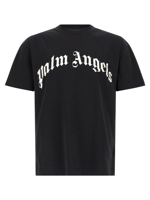Logo-Printed Cotton T-Shirt — Black