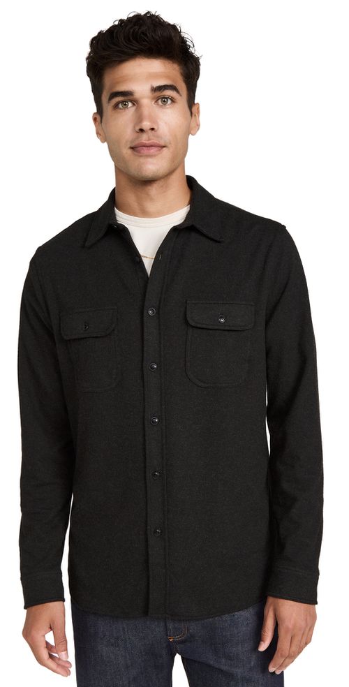 Legend Sweater Shirt Heathered Black Twill