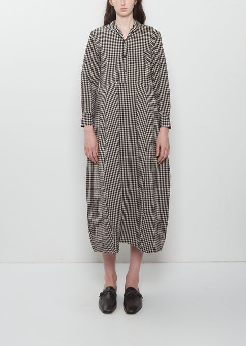 Bergfabel Letty Cotton Blend Dress Check