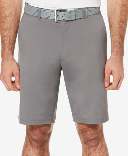 Men's Flat Front Active Waistband Golf Short - Quiet Shade