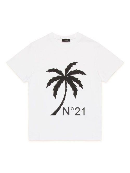 Logo-print T-shirt - White
