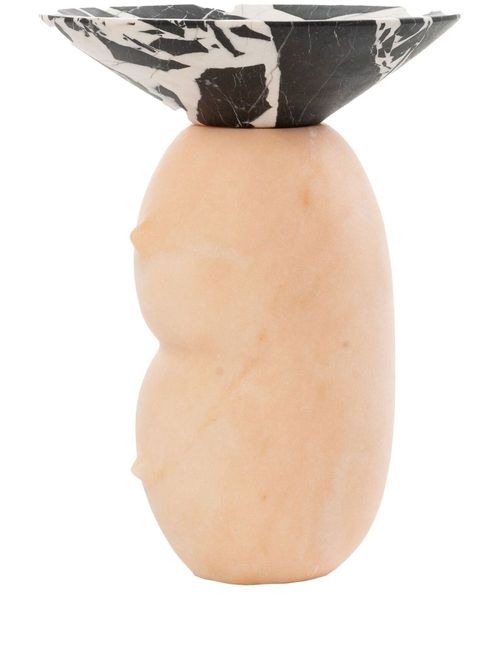 Clelia marble vase - Pink