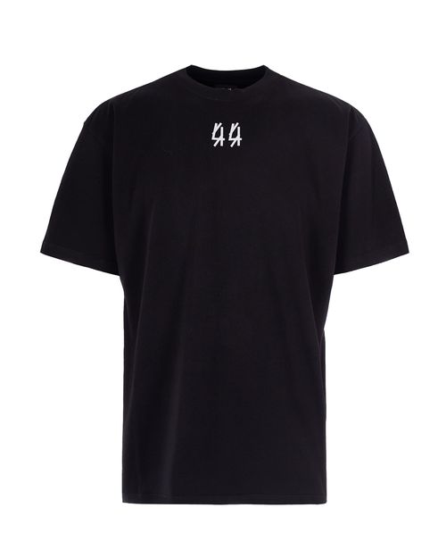 Centipede Screen-Print T-Shirt — Black