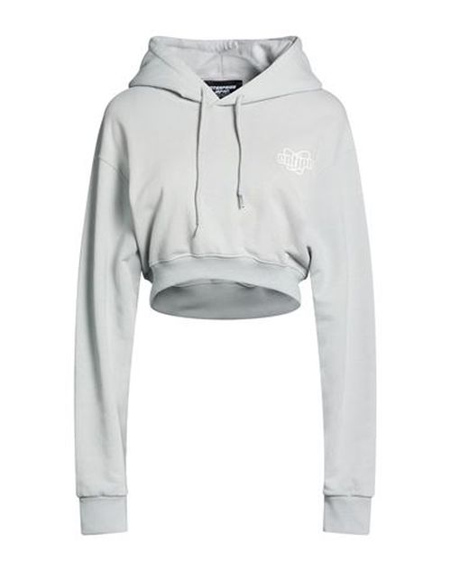 Woman Sweatshirt Light grey Size S Cotton