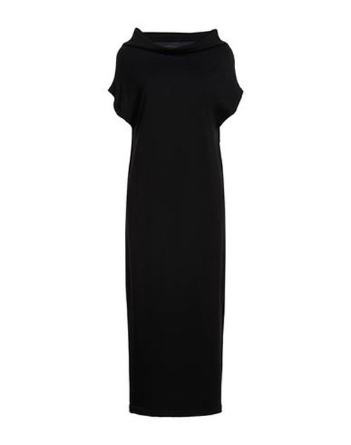 Woman Maxi dress Black Size 2 Wool