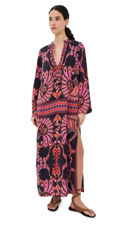 Lilla Dress Black Pink Multicolor