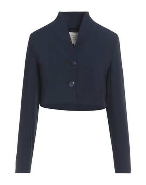 Woman Jacket Midnight blue Size 4 Polyester, Viscose, Elastane