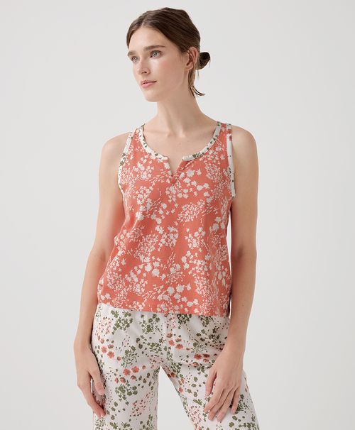 Women's Whispering Wildflowers Staycation Sleep Tank