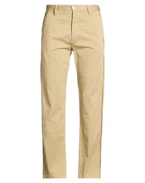 Man Pants Sand Size 36 Cotton, Elastane