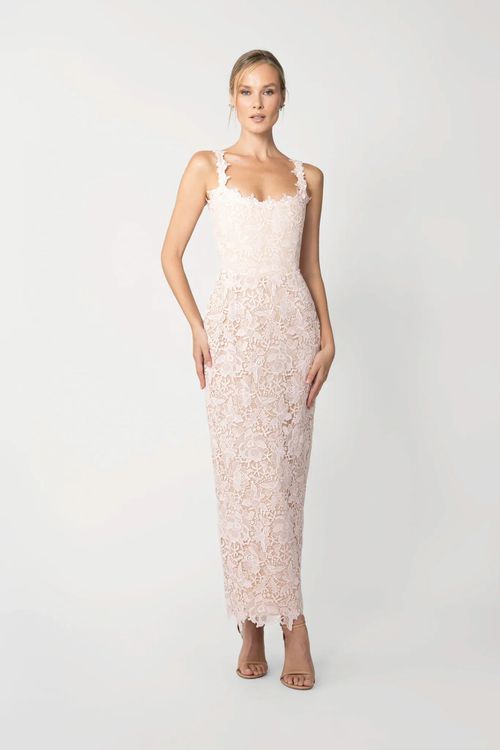 Coraline Lace Midi Dress