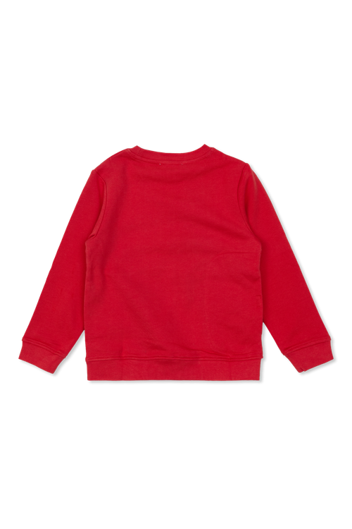 Sweatshirt With Print, Unisex, Red