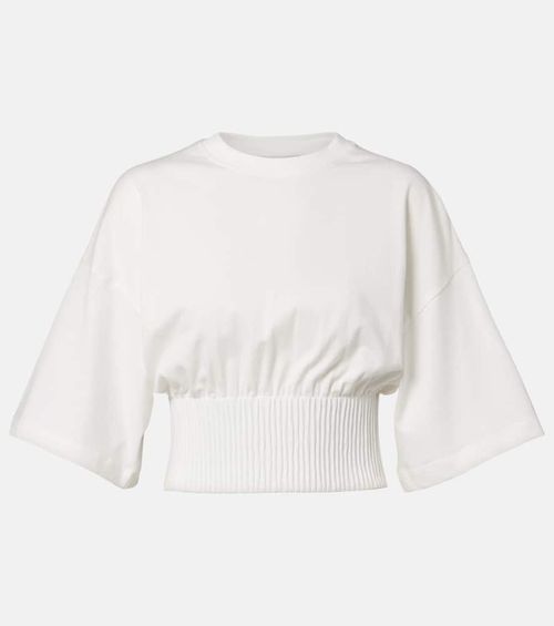 Fosco cotton jersey top