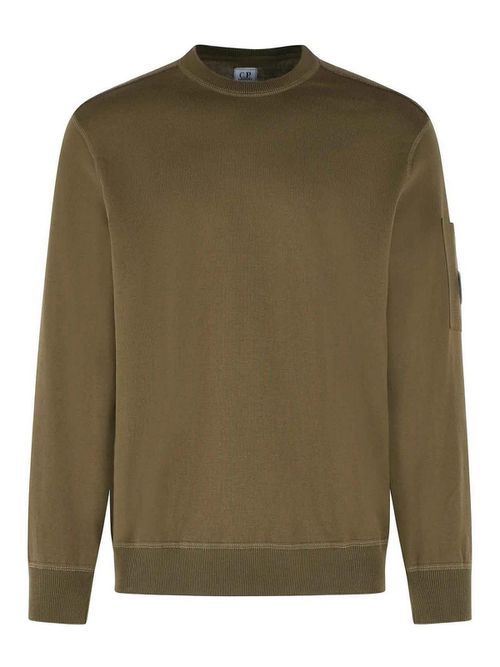C. P. Company Green Cotton Sweater