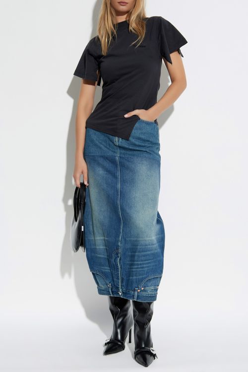 Denim Skirt, Women's, Blue