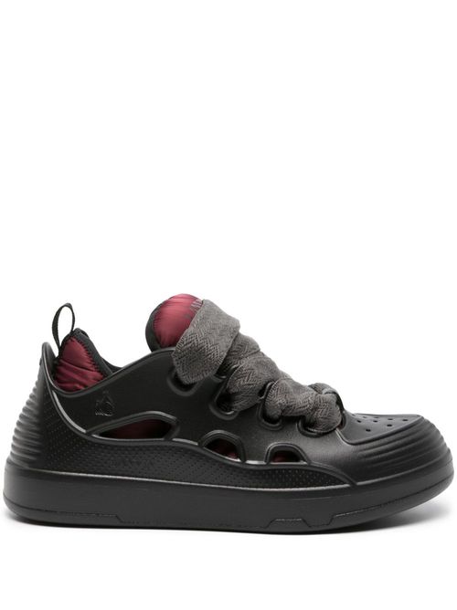Curb removable-insole sneakers - Grey
