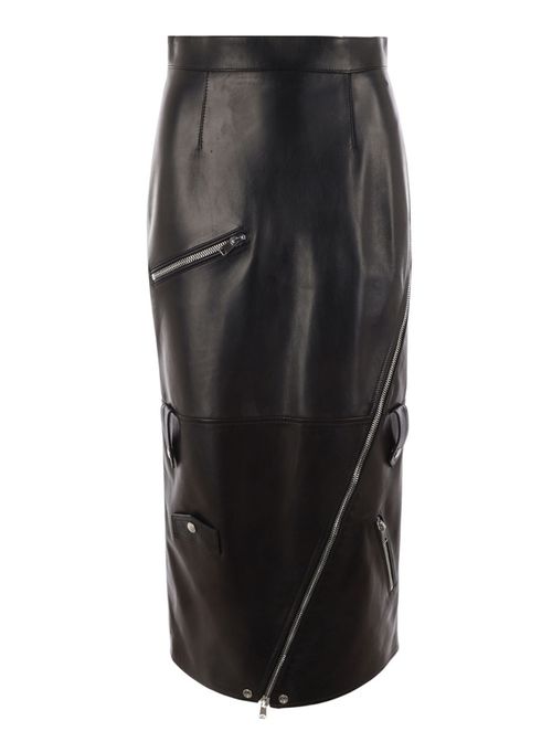 Black Long Black Skirt