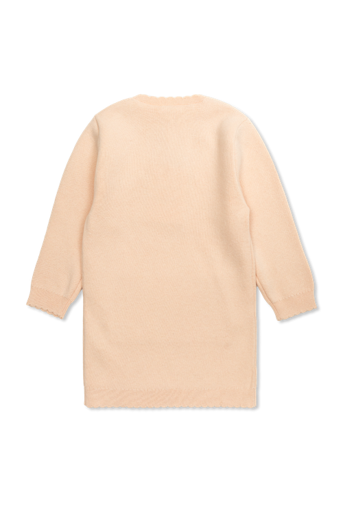 Cotton Dress With Pocket, Unisex, Pink