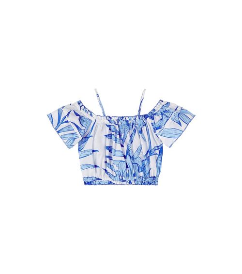 Donna floral cotton top