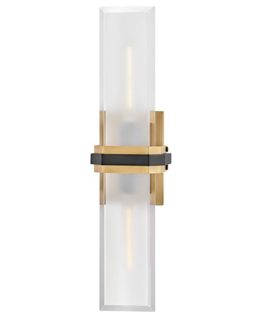 Heritage Brass LED Wall Sconce from the Kipton Collection