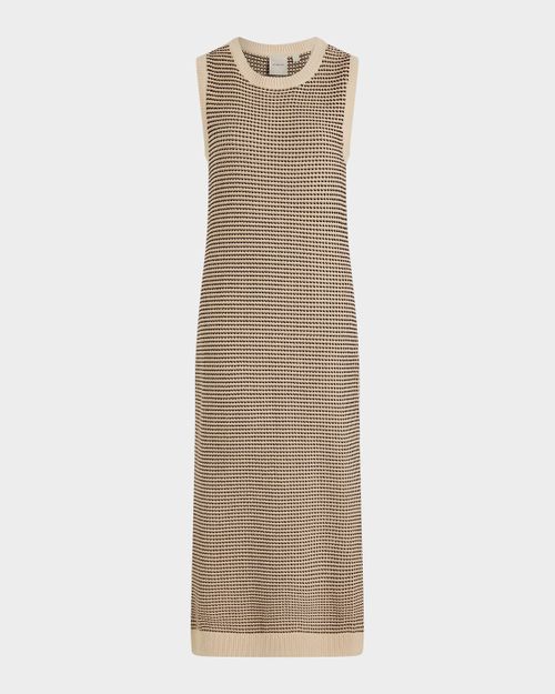 Sadia Stitch-Knit Midi-Dress