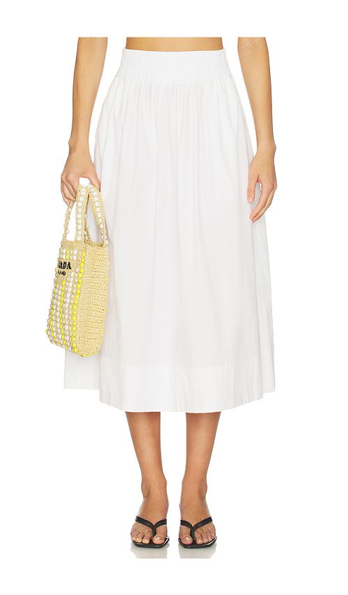 Juillet Liv Skirt in White. L. Also in M, S