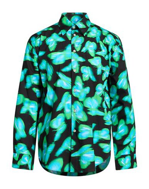 Man Shirt Black Size 16 Cotton