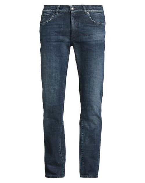 Man Jeans Blue Size 29 Cotton, Elastane